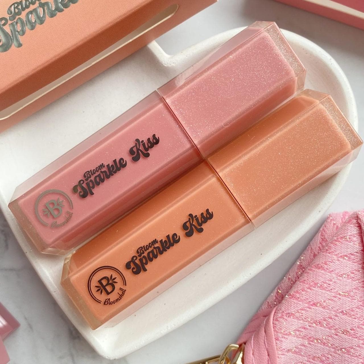 LABIAL SPARKLE KISS BLOOMSHELL