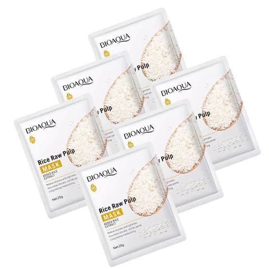 VELO FACIAL DE BIOAQUA ARROZ