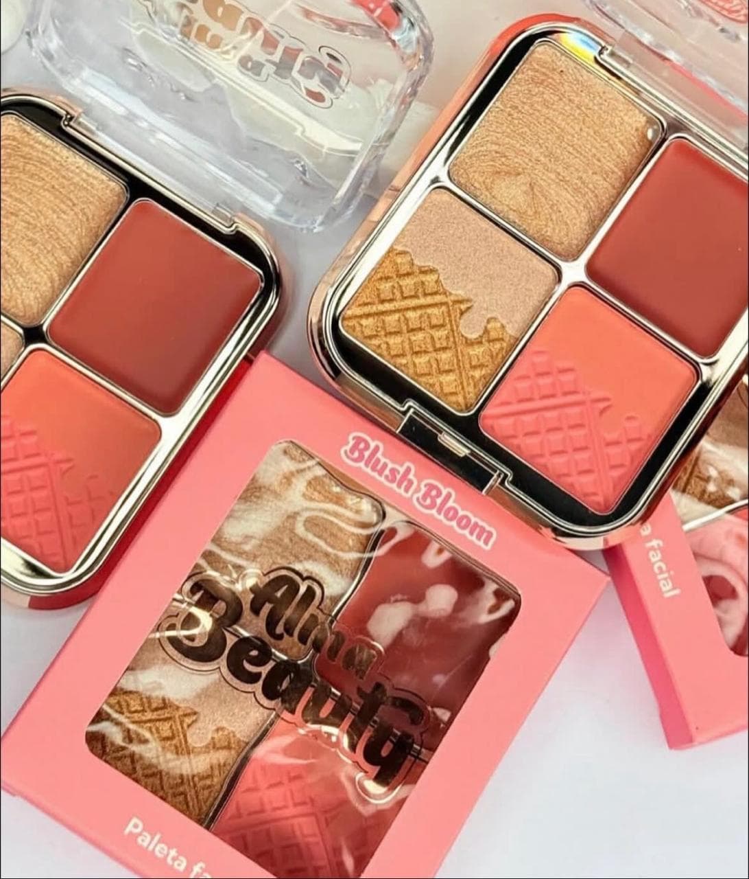 PALETA DE RUBOR E ILUMINADOR
