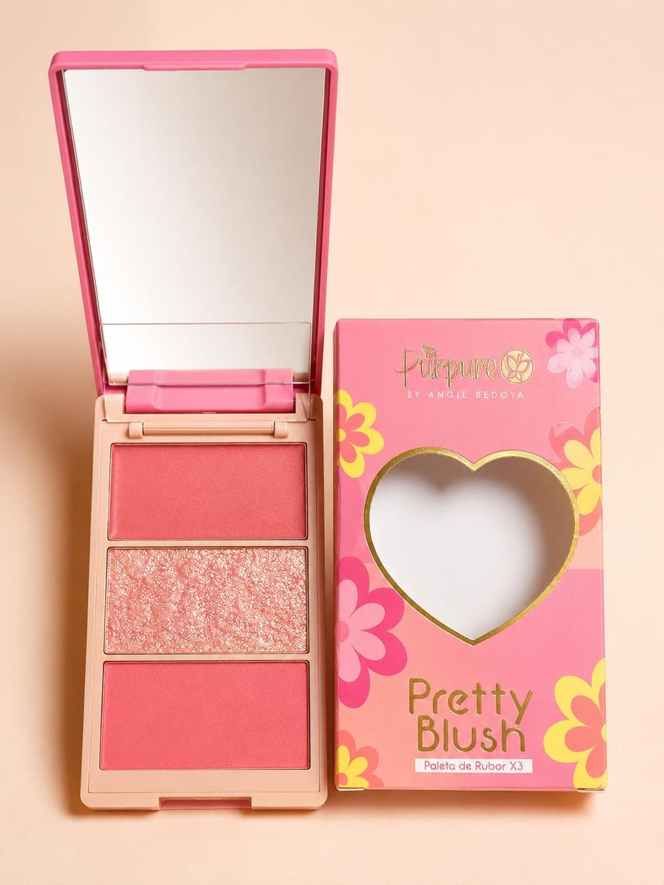 PALETA RUBOR POR 3 PURPURE