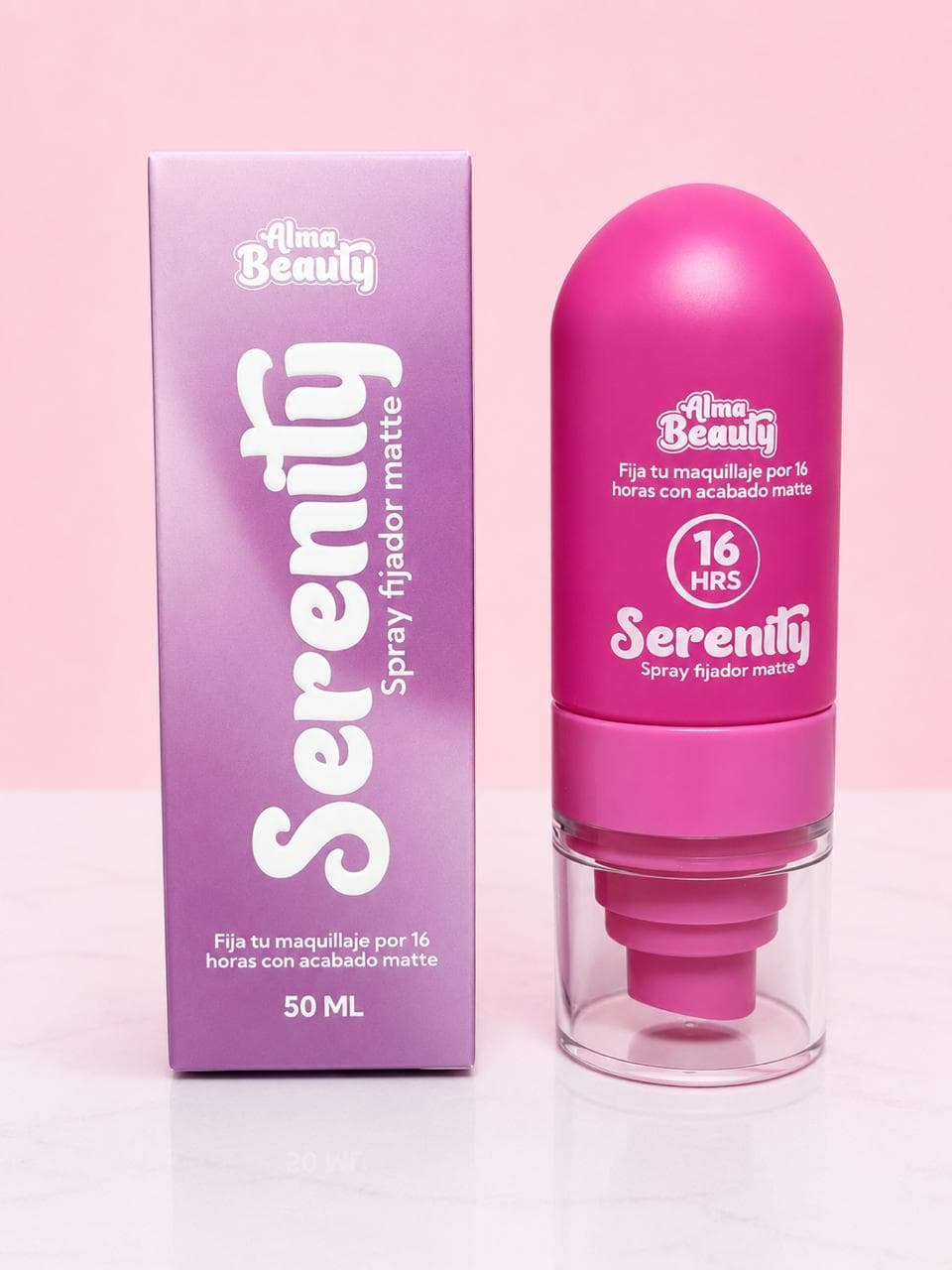 SPRAY FIJADOR DE MAQUILLAJE ALMA BEAUTY
