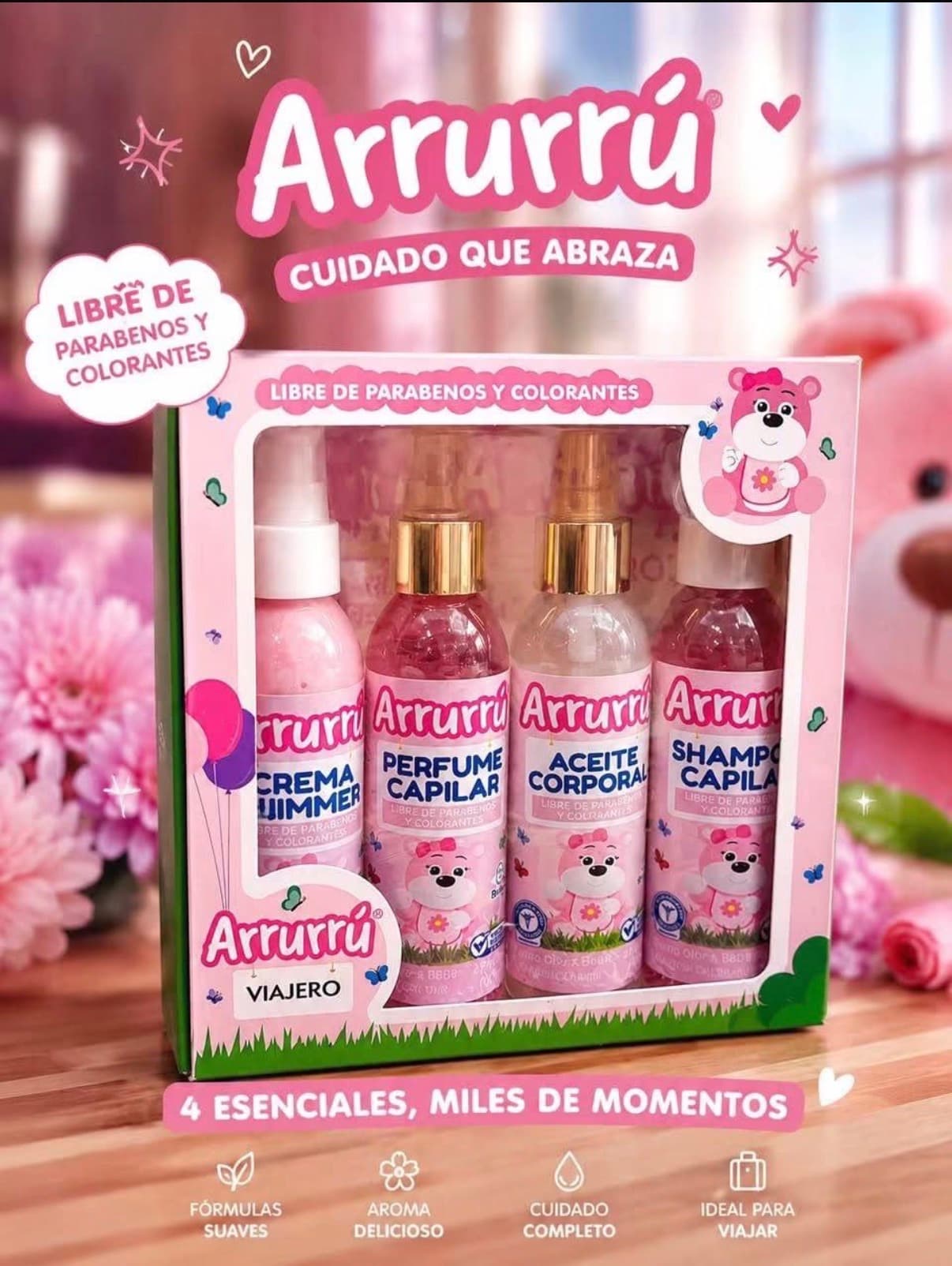 KIT ARRURRU BEBÉ NIÑA