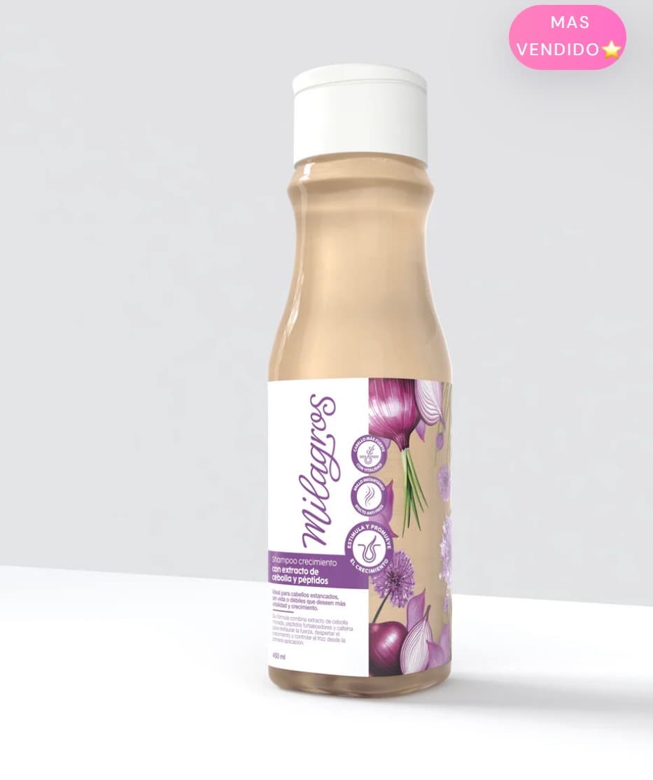 Shampoo de cebolla