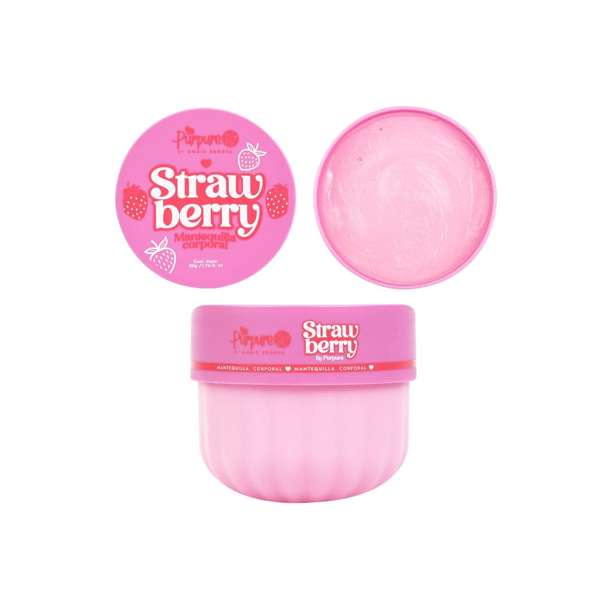 Mantequilla Importada Strawberry 250ml Purpure
